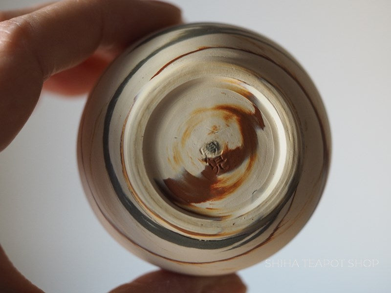 [Side Order Item] Kenji White Clay Small Teacup Mix Clay