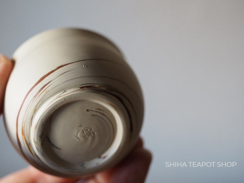 [Side Order Item] Kenji White Clay Small Teacup Mix Clay