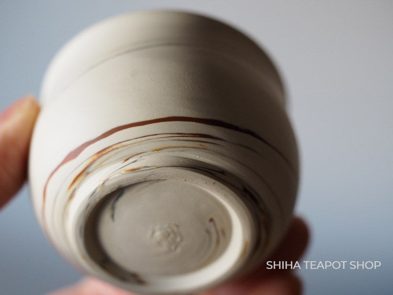 [Side Order Item] Kenji White Clay Small Teacup Mix Clay