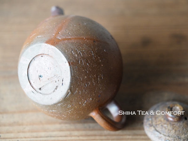 KIKO ANDO Wood Fired Bizen Teapot KYUSU 備前 （Made in Bizen Japan）
