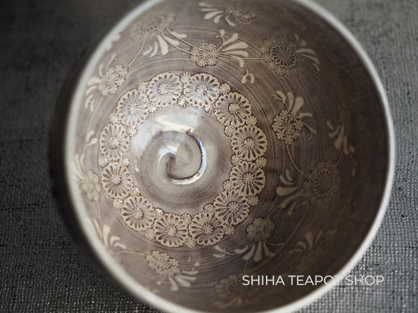 Matcha Tea Bowl Toraku Proper Japanese Tea Ceremony Mishima Chawan 抹茶碗  MT07
