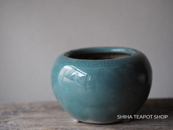 Antique Ceramic Incense bowl / Charcoal Burn Ceramic Bowl