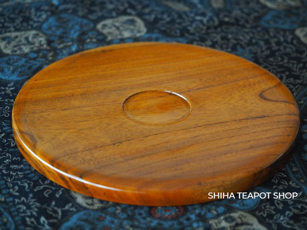 Round wood Tea Tray Bon (used)