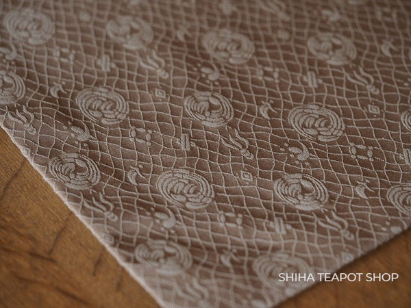 Senchado Cloth Mat / Tea Table Cloth for Tea Ceremony A (Phoenix + Treasures)