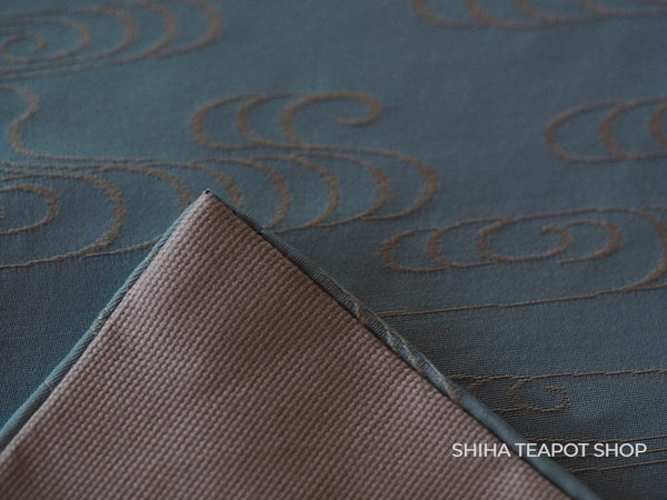 Senchado Cloth Mat / Tea Table Cloth for Tea Ceremony C (Swirling Water)