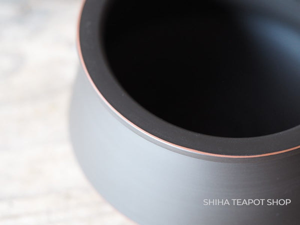 Reiko Black Silky texture Water Drain Bowl  Tea-Pond 鯉江廣玲光建水