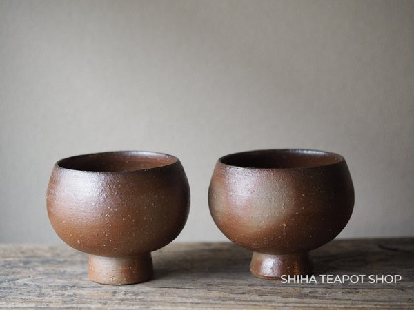 Bizen-yaki  Pair cups /Wine cup / Mini Vase