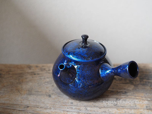 SHORYU Blue Dew Tokoname Ceramic Japan Tokoname Kyusu Teapot 昭龍 SR62