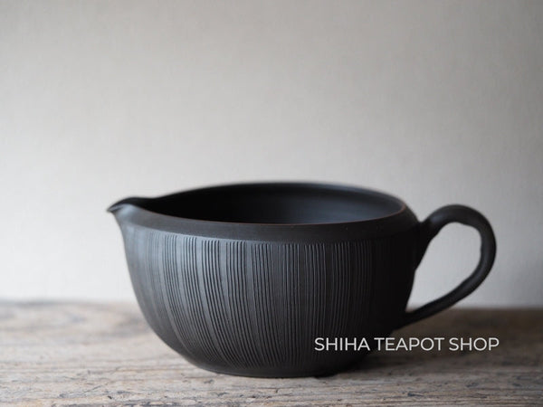 Reiko Silky Black Teapot + Yuzamashi  Black Set