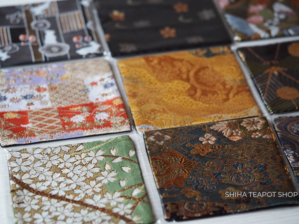 Japanese Fabric Cloth Coaster Traditional Pattern 12 pcs