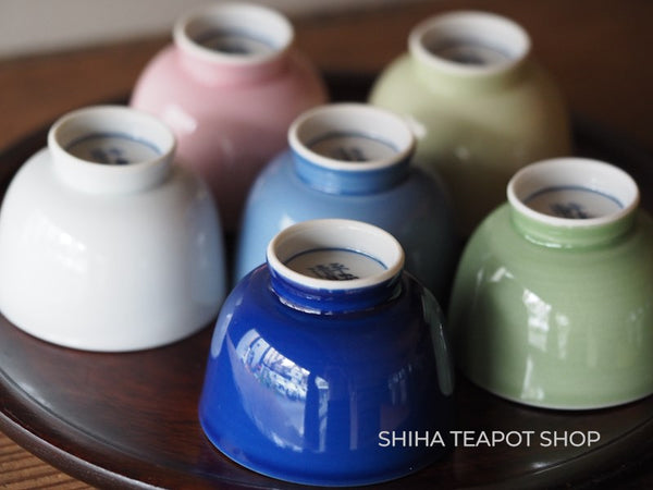 SEISHO KATO Sencha Cup Set ６pcs Thin Porcelain for Senchado 煎茶道茶杯