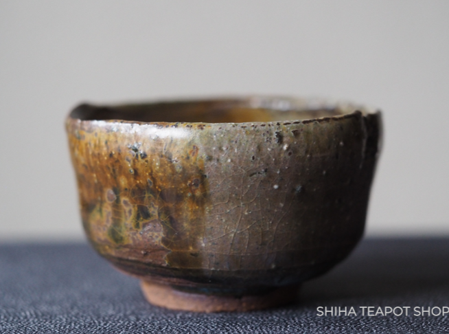 Takatori-yaki Takatori Hassen wabi-sabi  cup  八仙古釉