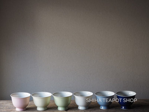 SEISHO KATO Sencha Cup Set ６pcs Thin Porcelain for Senchado S66 煎茶道茶杯