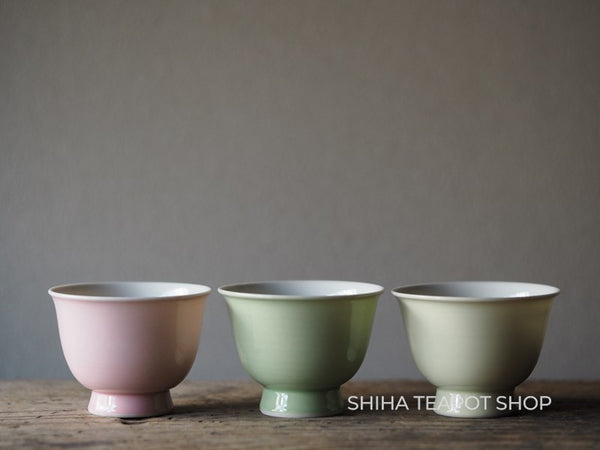 SEISHO KATO Sencha Cup Set ６pcs Thin Porcelain for Senchado S66 煎茶道茶杯