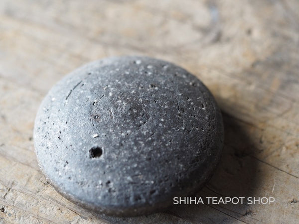 Suzu Yaki Woodfired Black Teapot SHINOHARA TAKASHI SZ04 珠洲篠原敬 （Made in Suzu Japan）