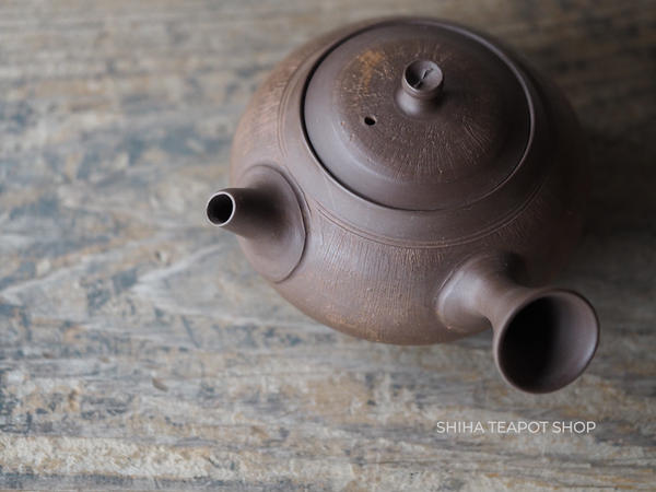 TOJU Wood-like Pottery Teapot TJ59 陶寿