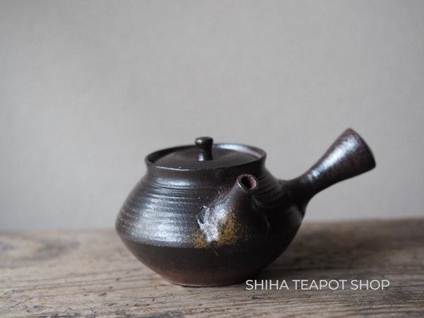 Shimizu Hokujo Black Teapot HK10 北條