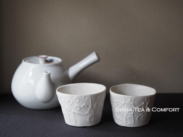 Japanese Dreamy White Pair Cups