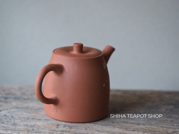 Tsuzuki Seiho Sakura in the Misty Rain Back Handle Small Tokoname Kyusu Teapot SH51 青峰桜 （Made in Tokoname Japan）