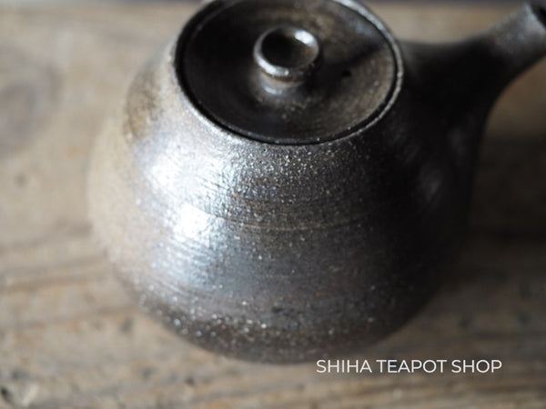 Suzu Yaki Woodfired Black Teapot SHINOHARA TAKASHI SZ05 珠洲篠原敬