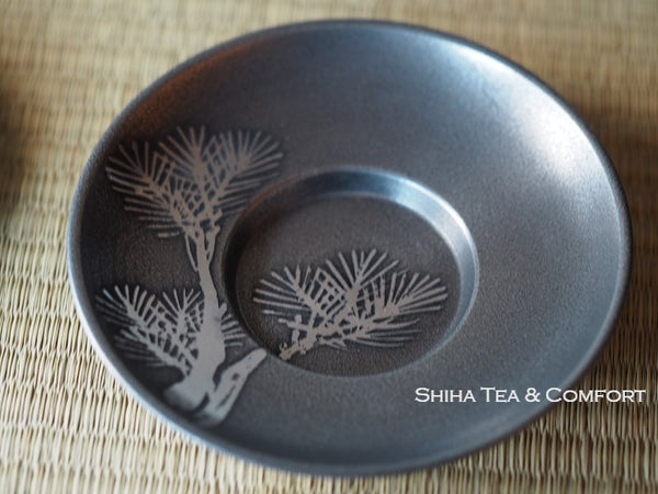 Japanese Tin Coasters for sencha (Used)
