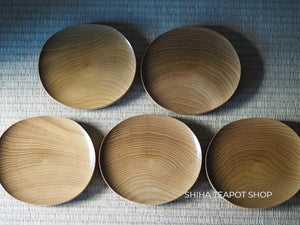 Japanese Wood Coaster Set 5 pcs