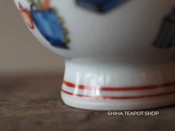 Hand-paint Senchado Items on Porcelain Senchao Cup Set (6 pcs) 煎茶碗