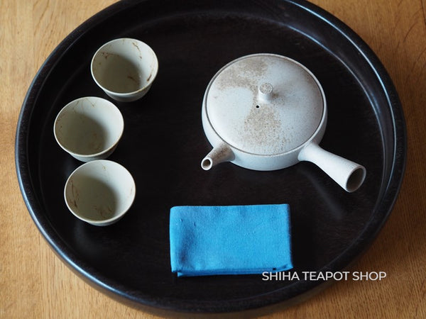 Japanese Vintage Hard Solid Wood Tea Large Tray 31㎝