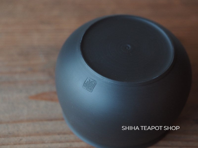 Reiko Black Silky texture Water Drain Bowl  Tea-Pond 10.8cm 鯉江廣玲光建水